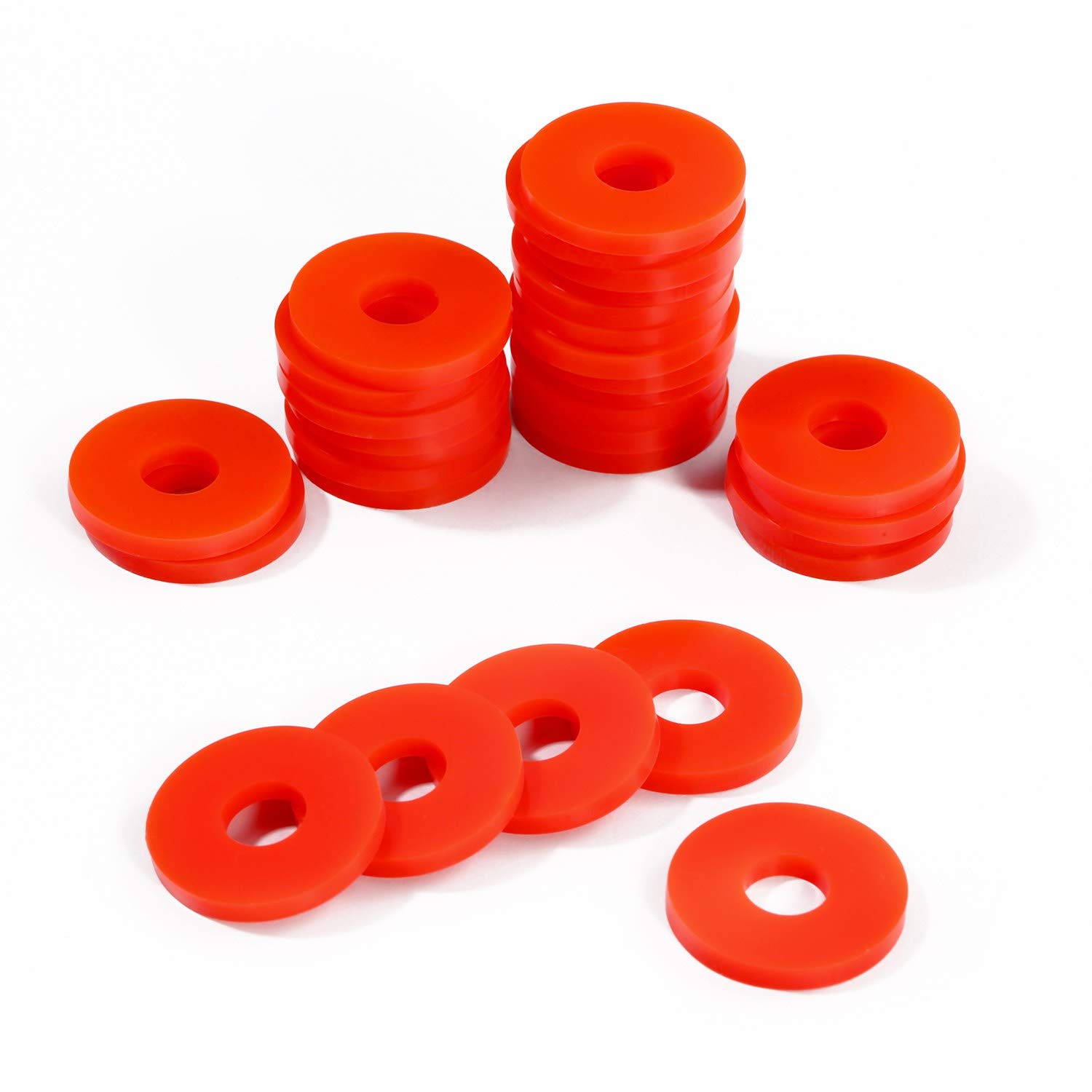 LitOrange 30 PCS Guitar Premium Strap Locks, Silicone (Softer Than Rubber) Guitar Protector Strap Blocks
