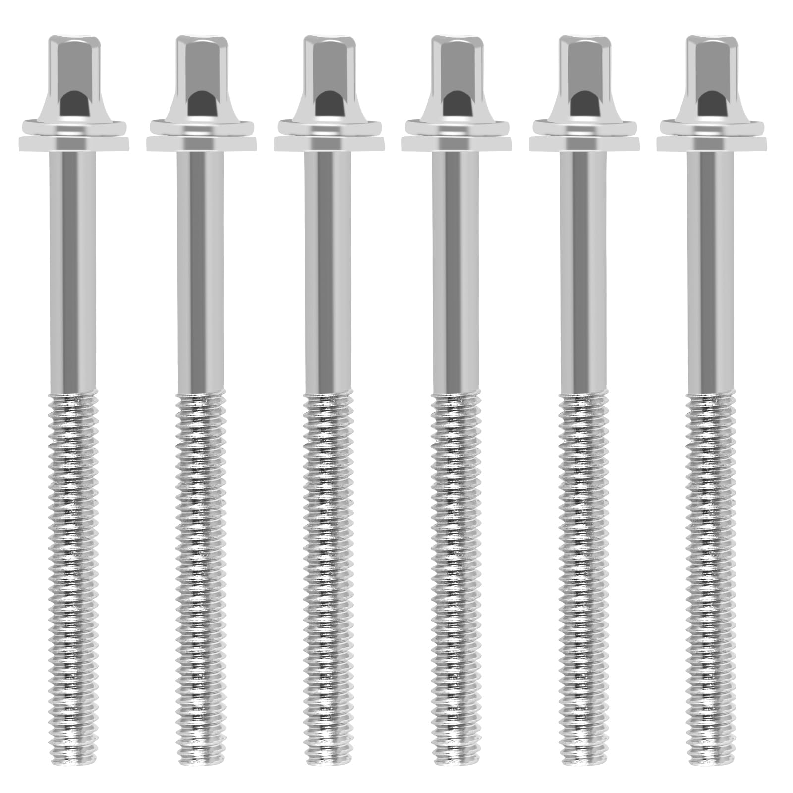 EASTROCK Drum Tension Rods Drum Screw 6 Pack M5X3 1/8 Inch