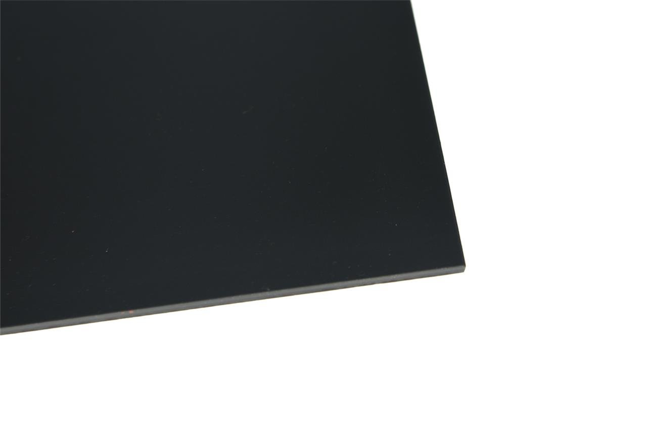 Dopro Uncut 11″x17″ DIY Blank Guitar Bass Pickguard Material Sheet Scratch Plate Material Sheet 29x43cm Matte Black 1 Ply (Cut Your Own Pickguard)