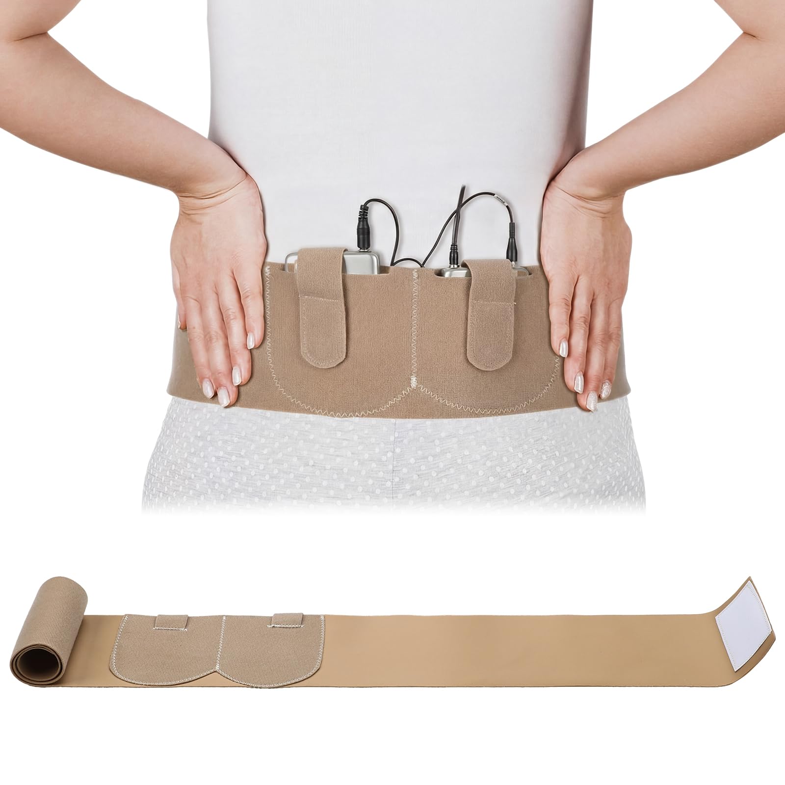 AceOrbit 1 Pack Mic Belt, Big Pouch for Theatre & Fitness Instructors