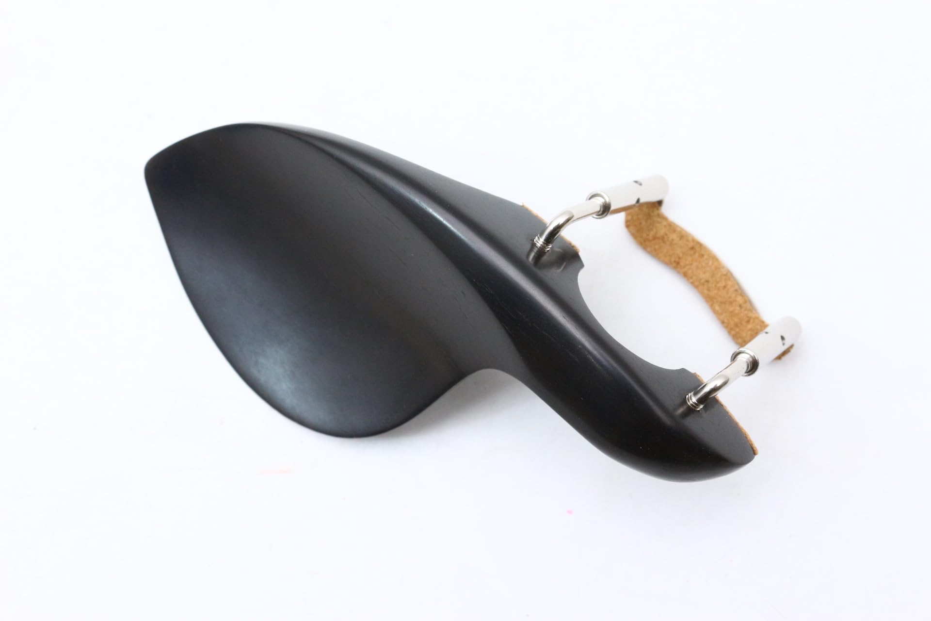 Yinfente Left Hand Violin Chin Rest 4/4 Full Size Ebony Wood With Chin Rest Clamp Fiddle Violin Bracket (left hand)