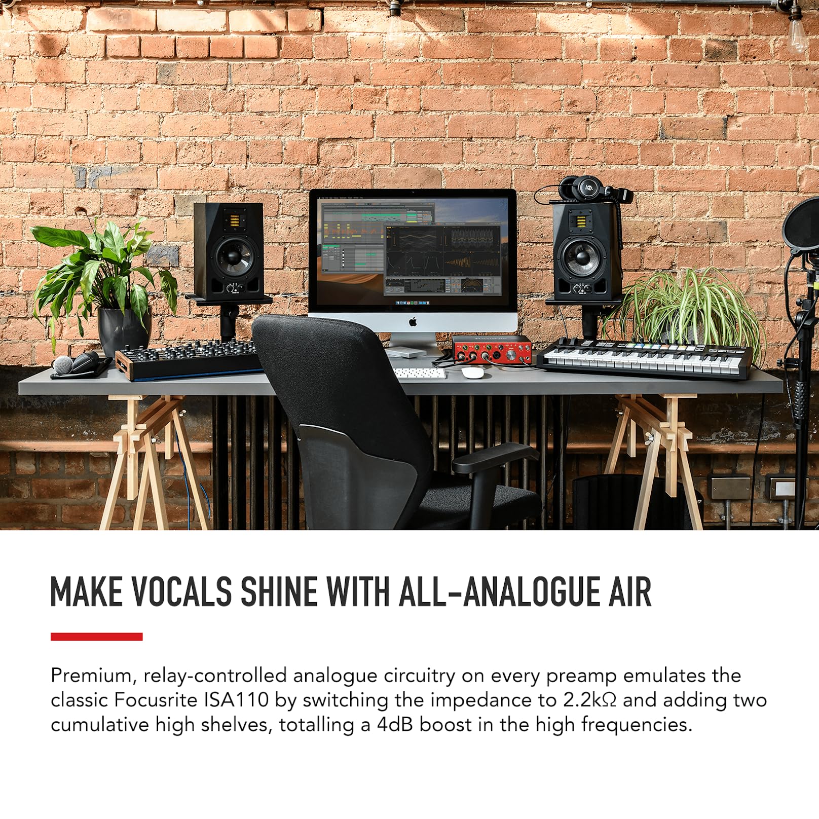 Focusrite Clarett+ 4Pre 18-In/8-Out USB-C Audio Interface