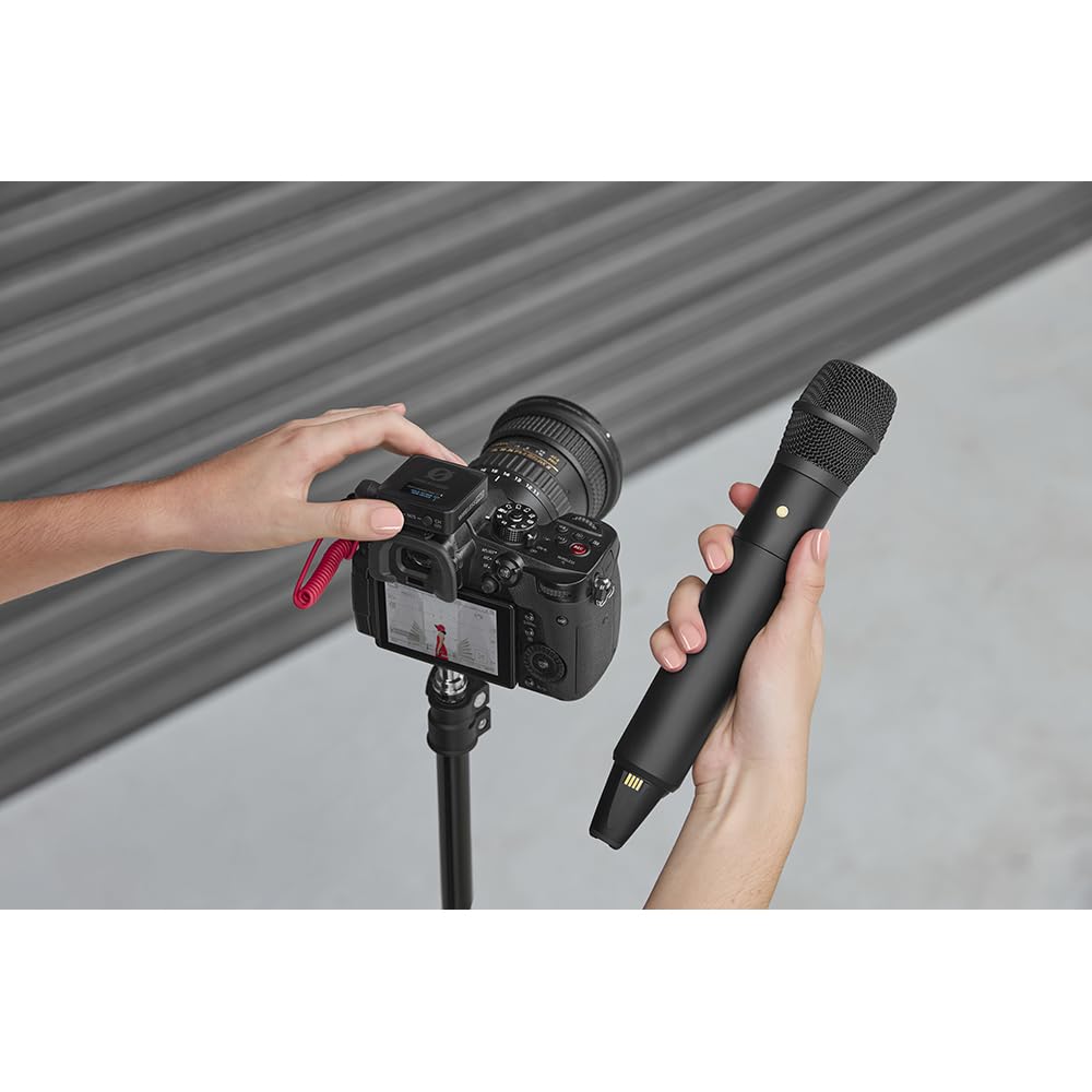 RØDE Interview PRO Wireless Handheld Condenser Microphone with a