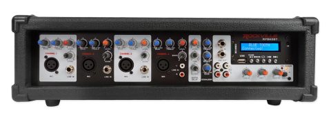 Rockville RPM45BT 1800W 4-Channel Powered Mixer/Amplifier, Bluetooth, EQ