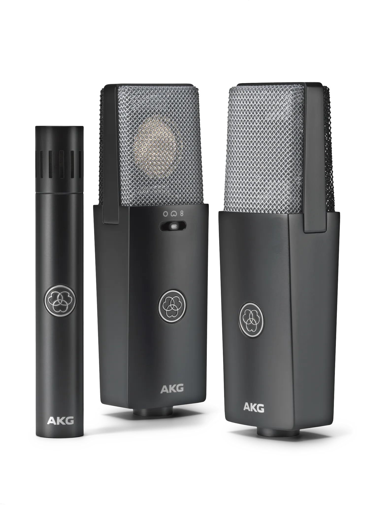 AKG C104 Professional Large Diaphragm Cardioid Condenser Microphone – XLR Studio Mic for Podcasting, Streaming, Broadcasting & Music Recording, Low Noise, High SPL, Sustainable Design