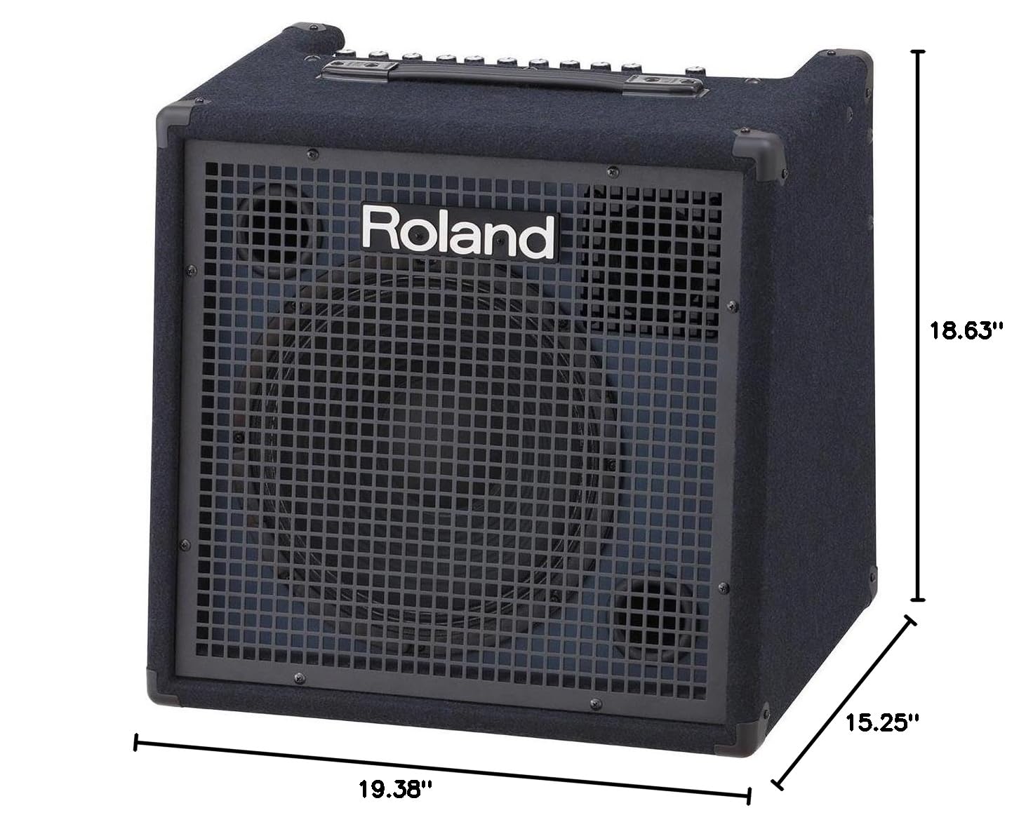 Roland KC-400 4 Channel Stereo Mixing Keyboard Amplifier, 150 Watt ()