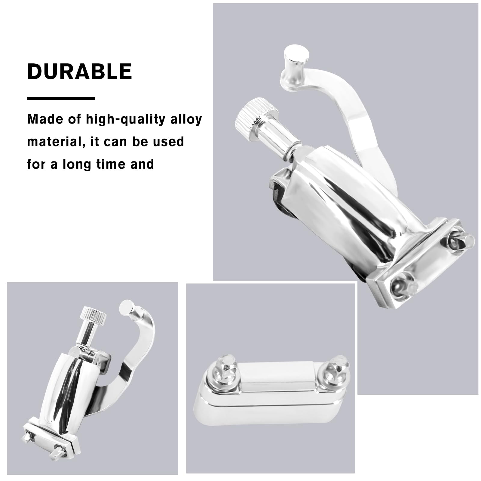 EASTROCK Snare Drum Strainer Silver Snare Round Adjuster