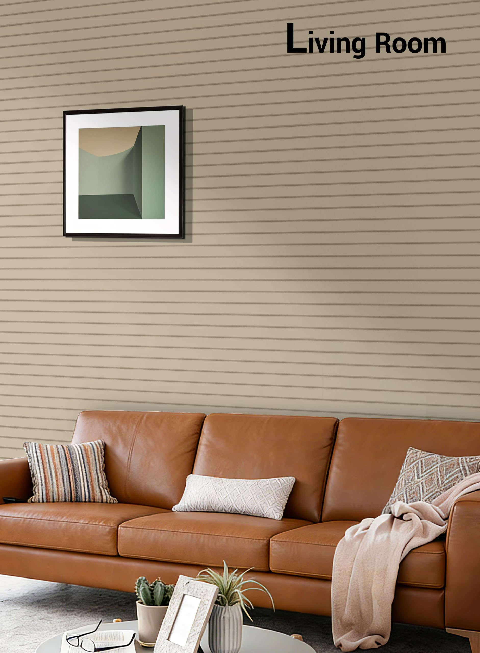 Waister Soundproof Wall Panels, 12‑Pack, 0.47 Inch Thick -Deep Camel