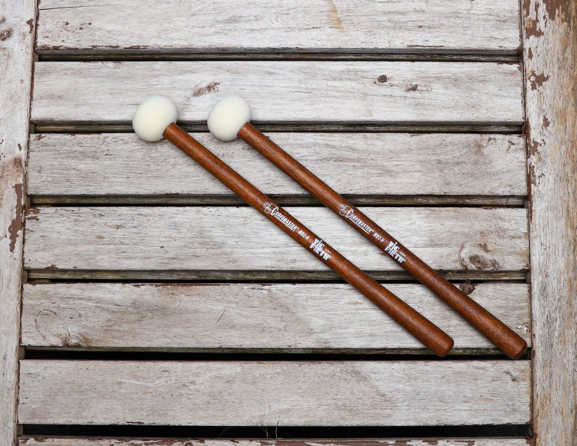 Vic Firth Corpsmaster Bass Mallet — Medium Head – Hard
