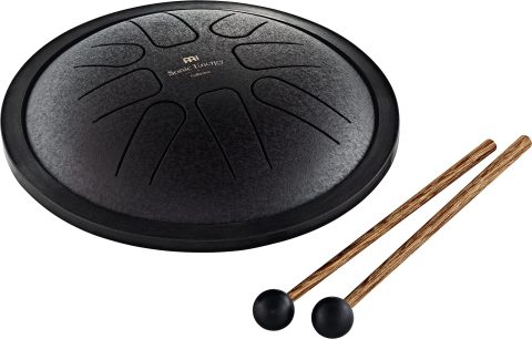 Meinl Sonic Energy Steel Tongue Drum 8 Notes 7″ with Mallets, Bag — Sound Healing Instrument for Musical Education, Meditation, ASMR, Yoga