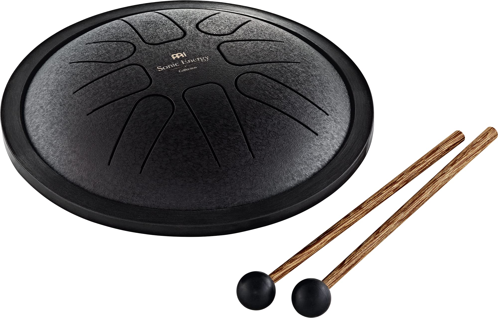 Meinl Sonic Energy Steel Tongue Drum 8 Notes 7″ with Mallets, Bag — Sound Healing Instrument for Musical Education, Meditation, ASMR, Yoga