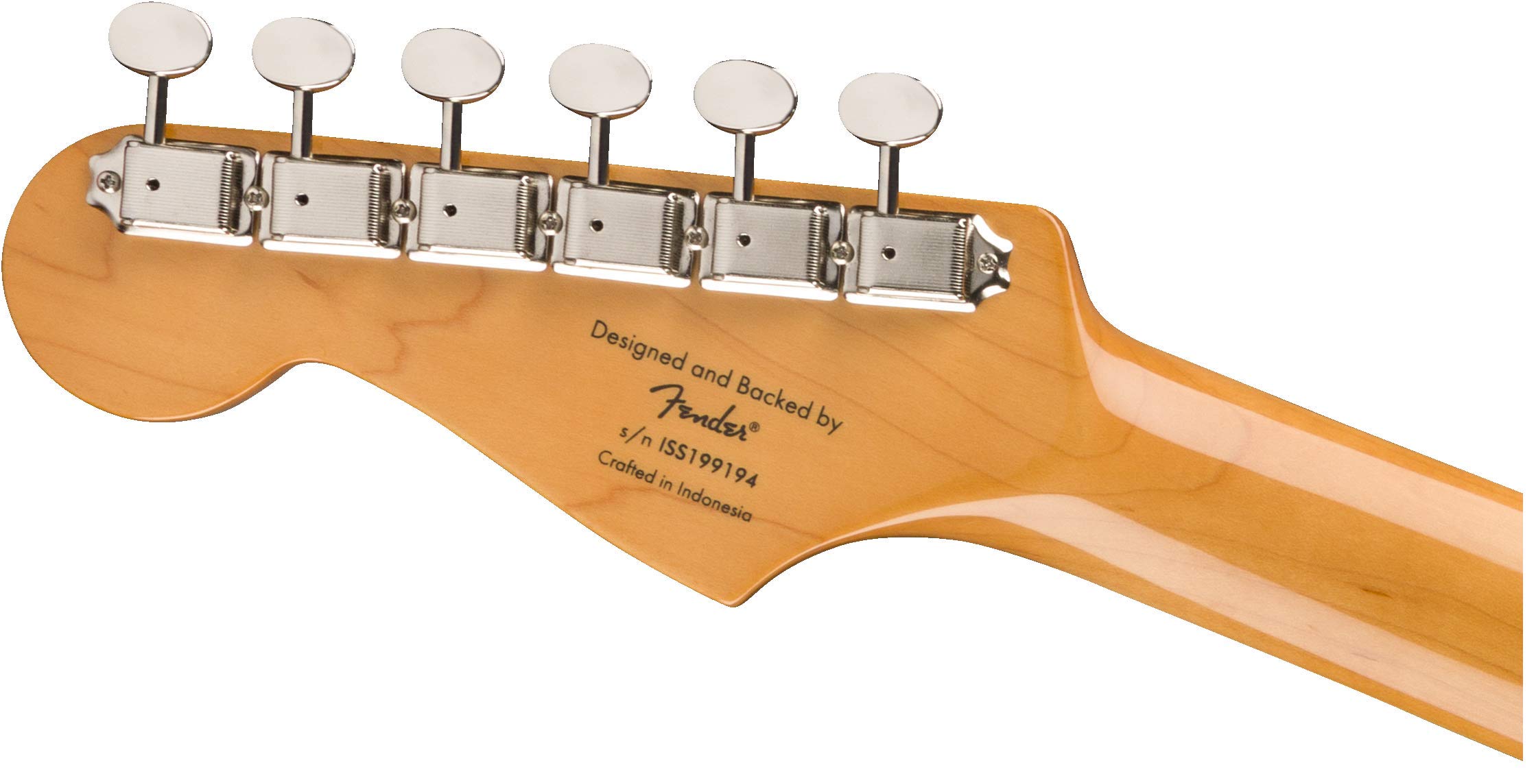 Fender 0374010502 Squier Classic Vibe 60s Stratocaster Electric Guitar, with 2-Year Warranty, Lake Placid Blue, Laurel Fingerboard