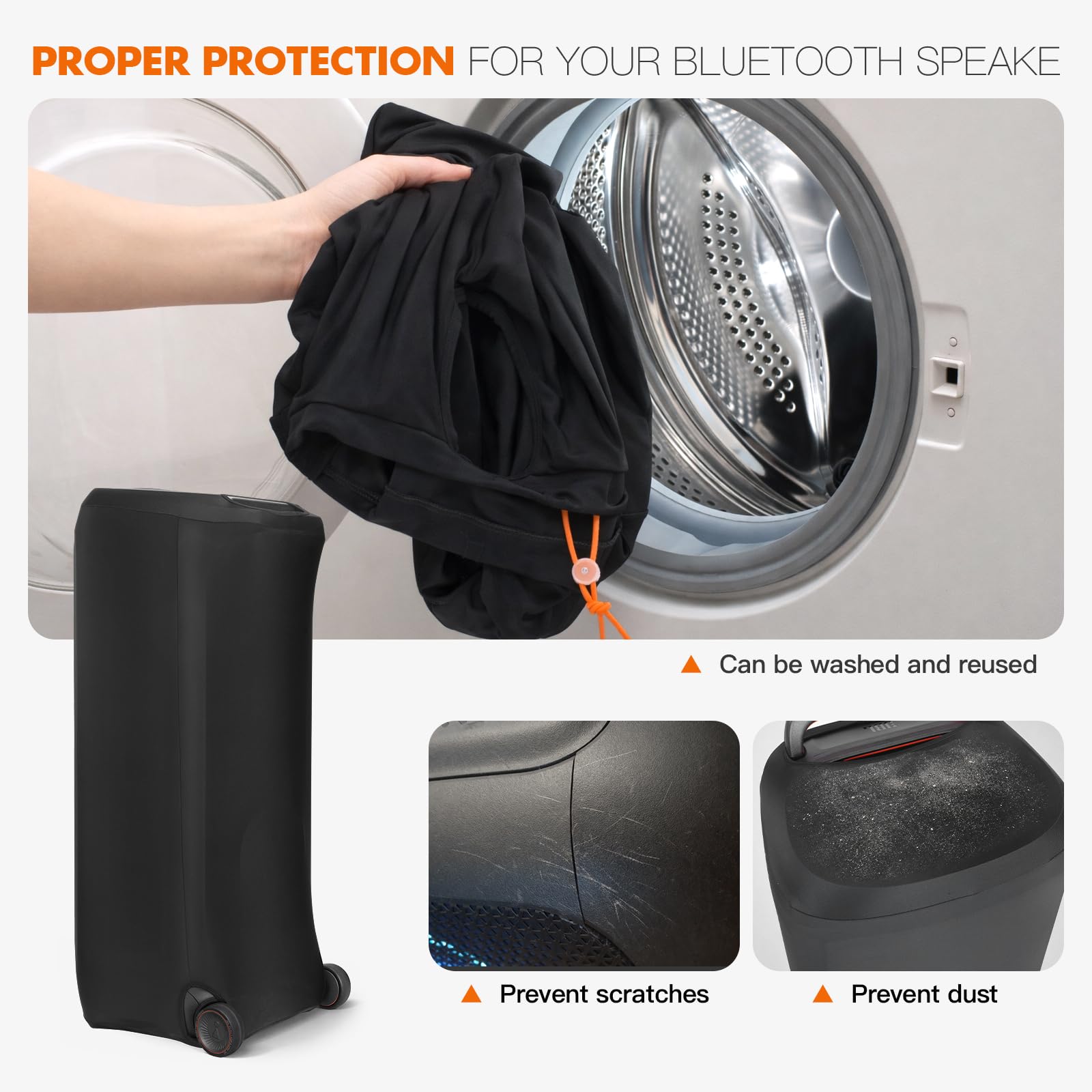 MRINCA Speaker Cover for JBL Partybox Ultimate Portable Speaker