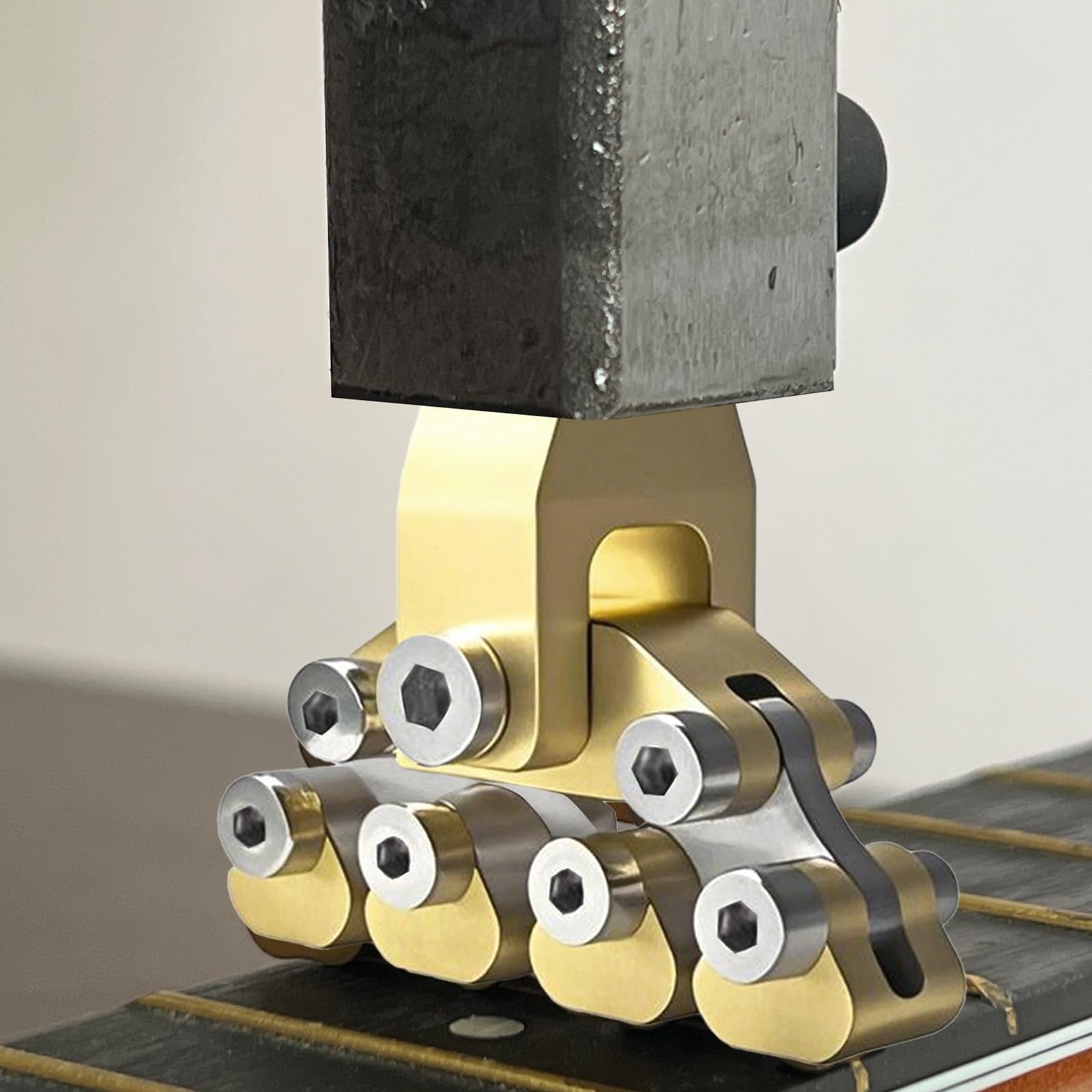 POIET Guitar Fractal Fret Press Various Radius FretElectric Instruments Fret Press Repair Tool Board Curvatures Acoustic