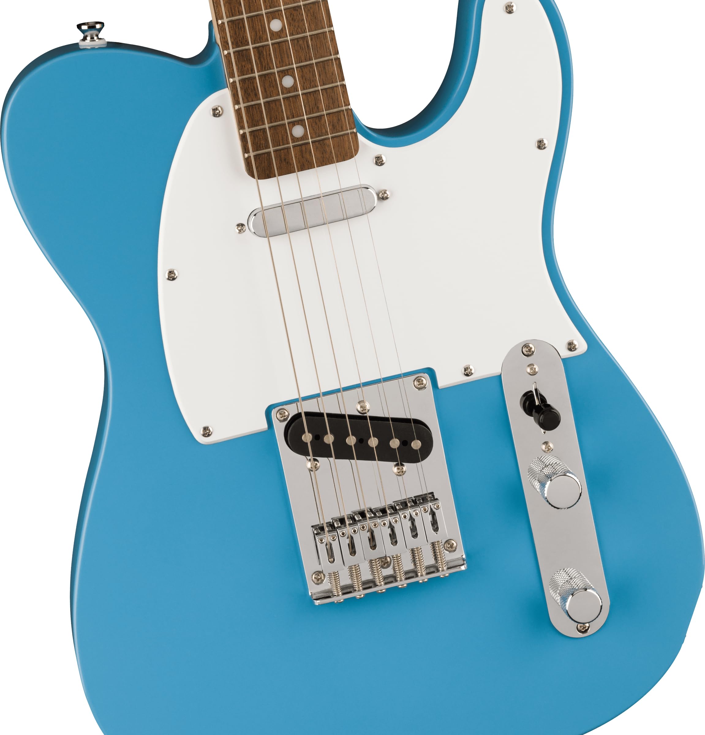 Fender 0373450526 Squire Sonic Telecaster Electric Guitar, California Blue, Laurel Fingerboard