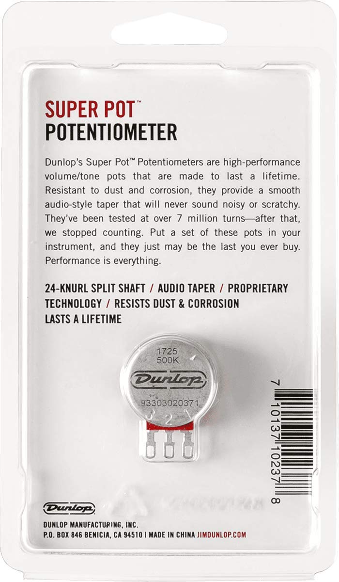 Dunlop Super Pot Split Shaft Potentiometer