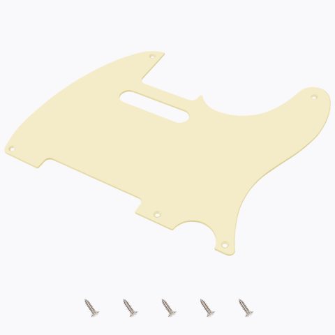 Banworks Vintage Original ’51–’59 5-Hole TL Guitar Pickguard Straight Edge