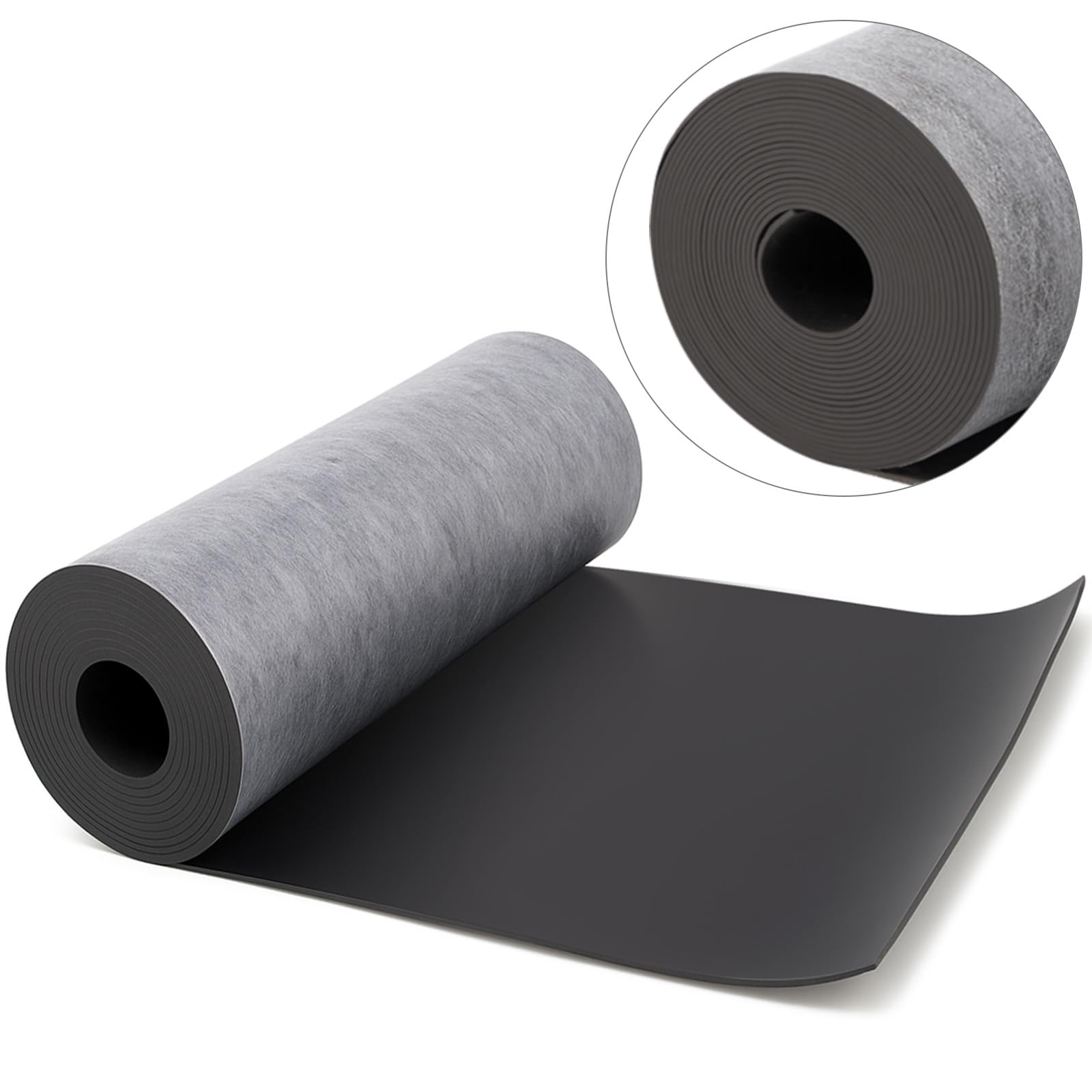 Frienda 2 x 13 ft Mass Loaded Vinyl Soundproofing 1lb, Mlv Soundproofing for Sound Absorber, 2mm Thick, Anti Vibration Deadening Material