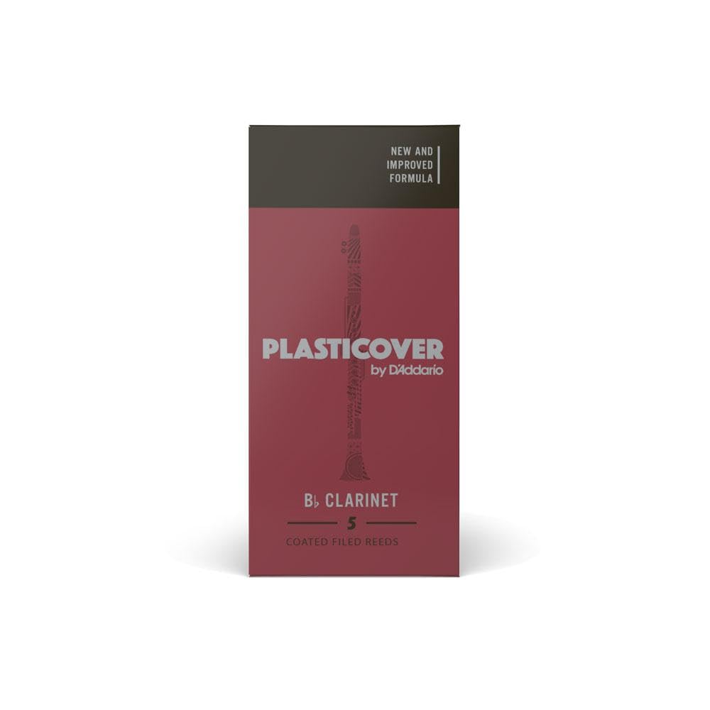 D’Addario RRP05BCL350 Rico Plasticover Bb Clarinet Reeds, Strength 3.5, 5-pack ()