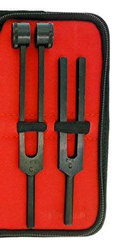 SURGICAL ONLINE Limited Edition – Full Tactical Black – Grudge Style Set of 5 pcs Reflex Percussion Taylor Hammer + Penlight + Tuning Fork C 128 C 512 + Bandage Scissors 5.5″