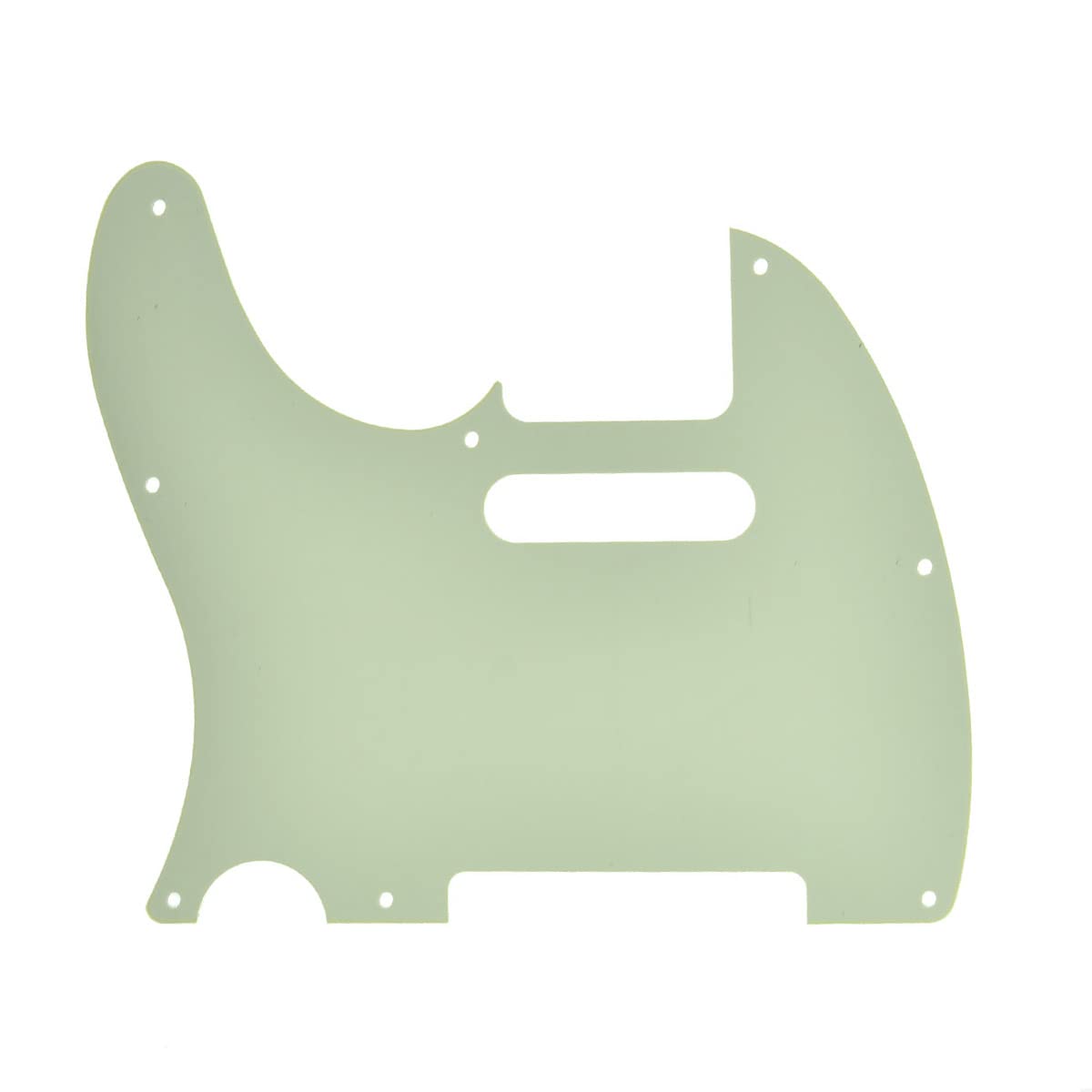 Dopro 8 Hole Tele Guitar Pickguard Scratch Plate fits USA/Mexican FD Telecaster Mint Green
