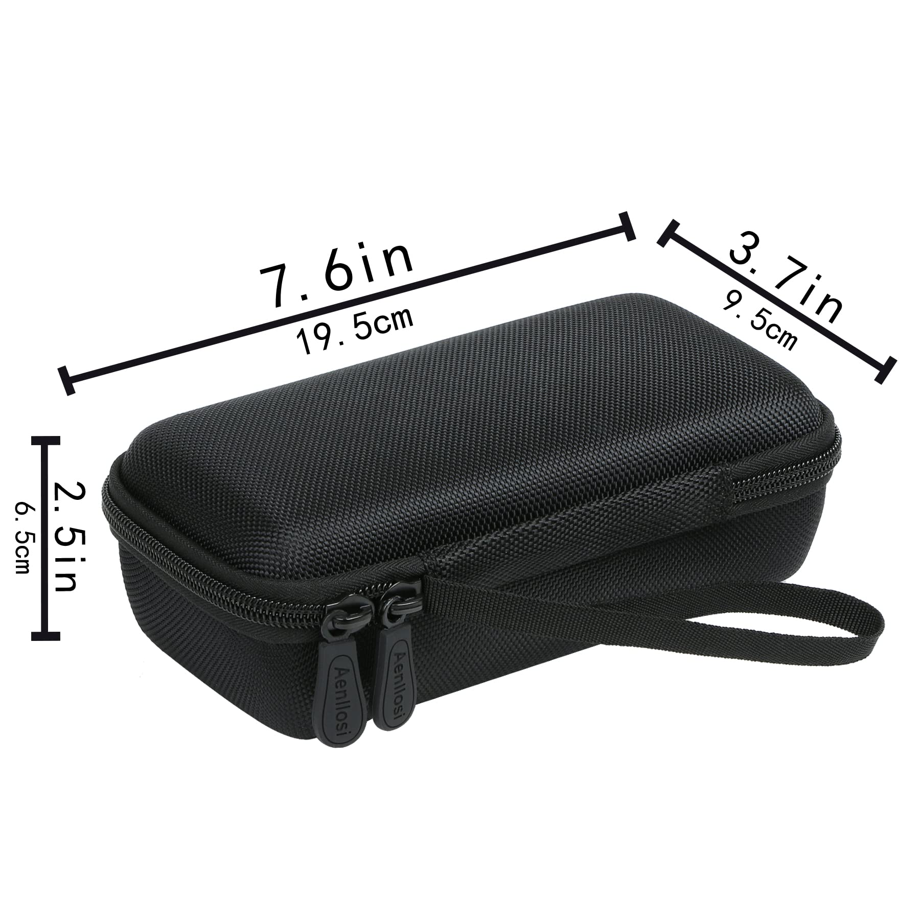 Aenllosi Hard Case for Tascam DR-40XP/DR-40X Digital Audio Recorder, Black