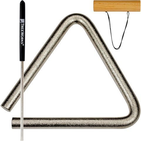 Treeworks Triangle Musical Instrument — MADE IN U.S.A. Percussion