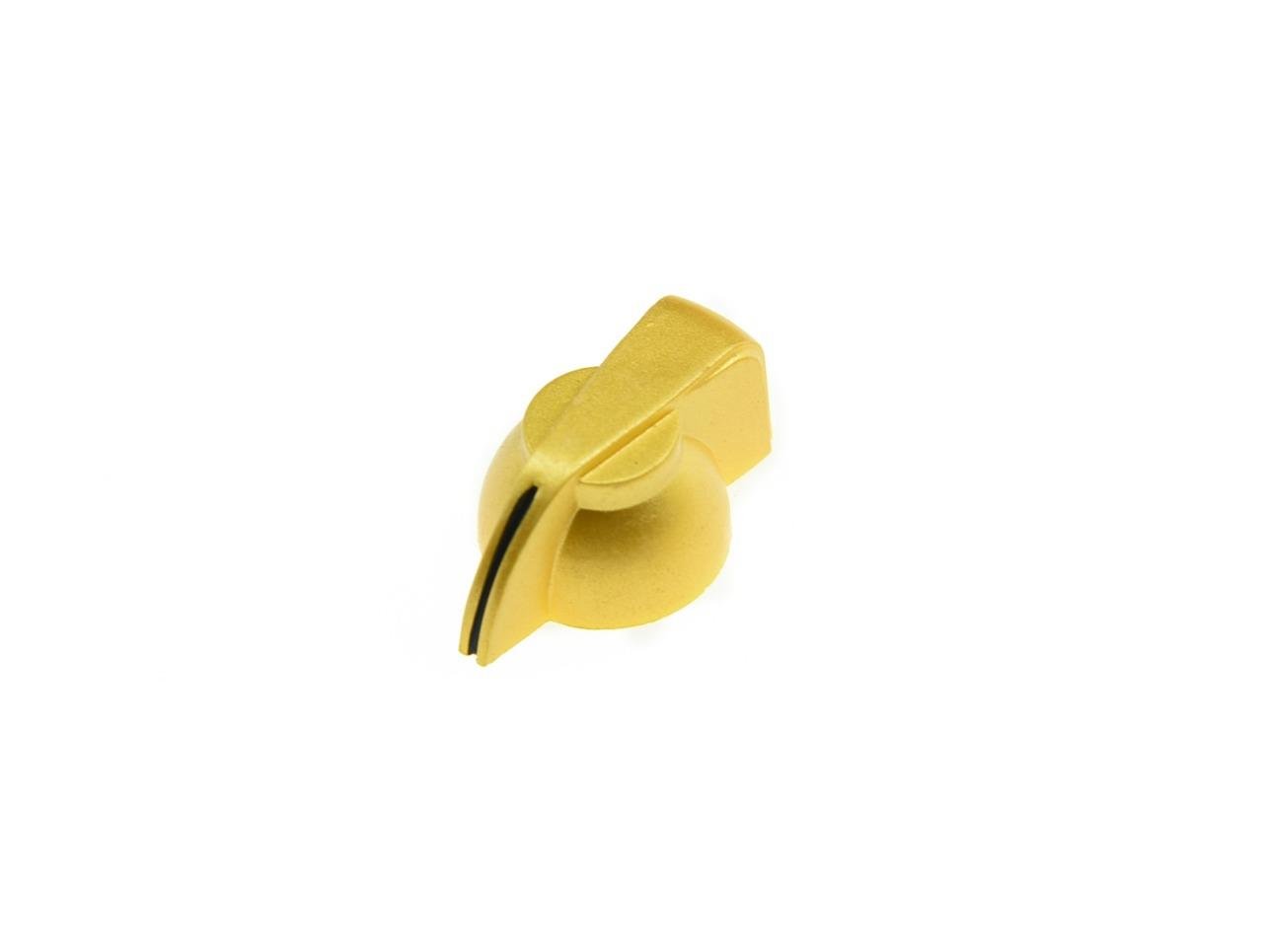 Dopro Pack of 12 Flat Top Guitar Chicken Head Knob AMP Effect pointer Knob Gold