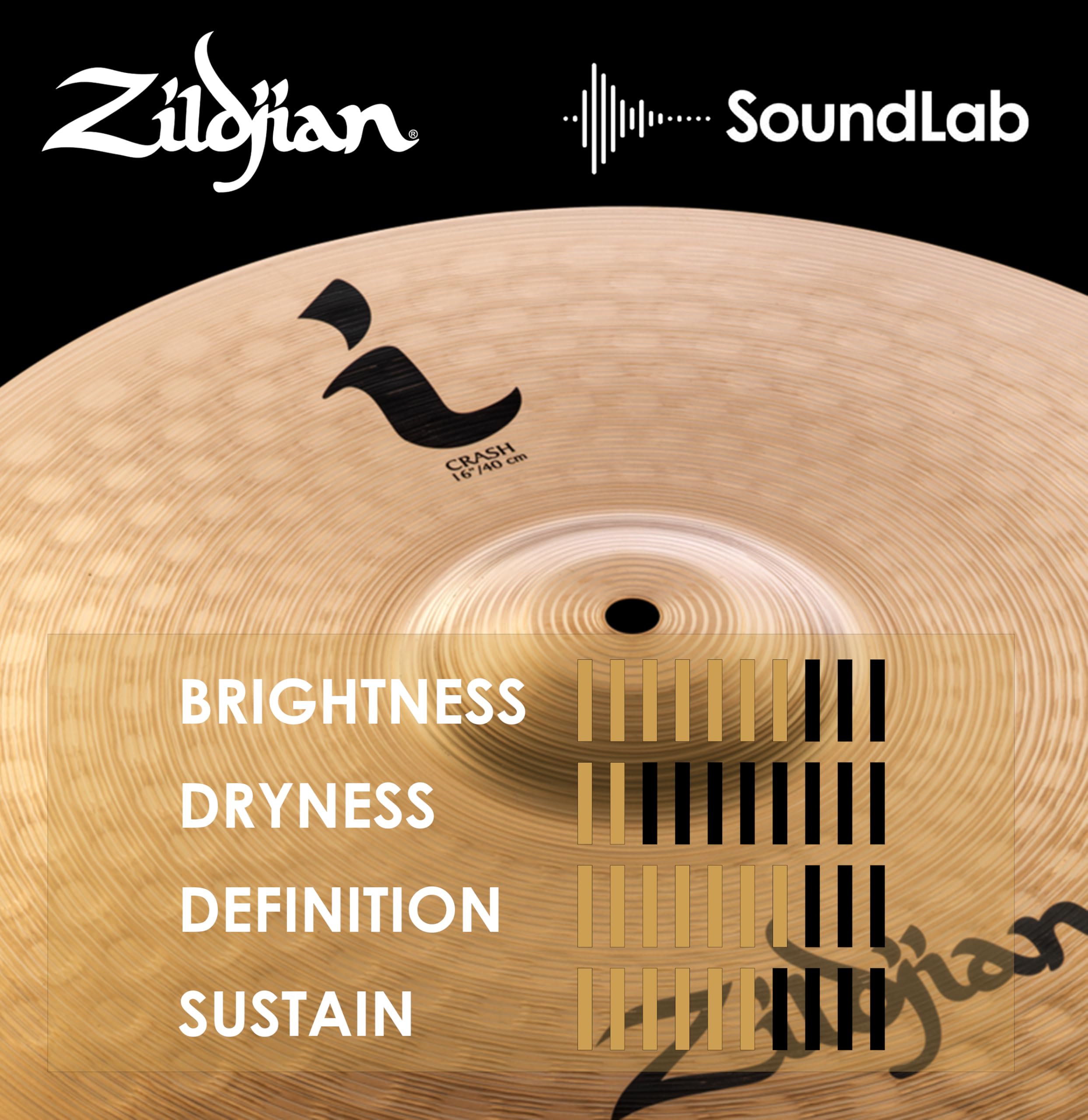 Zildjian ILH16C 16″ I Crash Cymbal