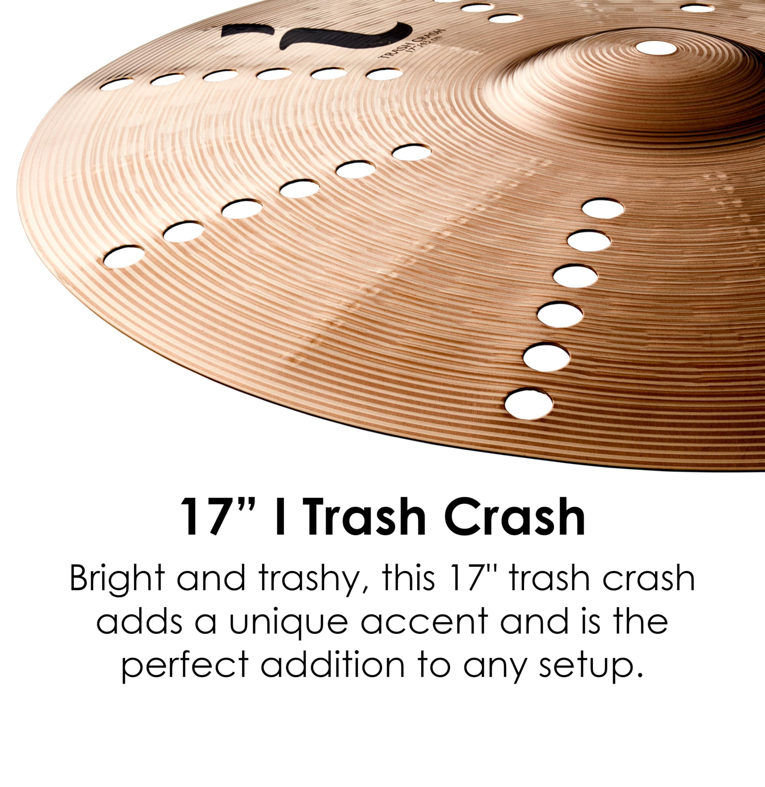 Zildjian ILH17TRC 17″ I Trash Crash Cymbal