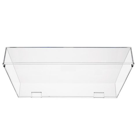 MANAYO 3mm Clear Acrylic Dust Cover for Audio-Technica AT-LP3, LP3X Turntable, Custom Fit Lid Hood for LP3XBT Record Player Protector Case