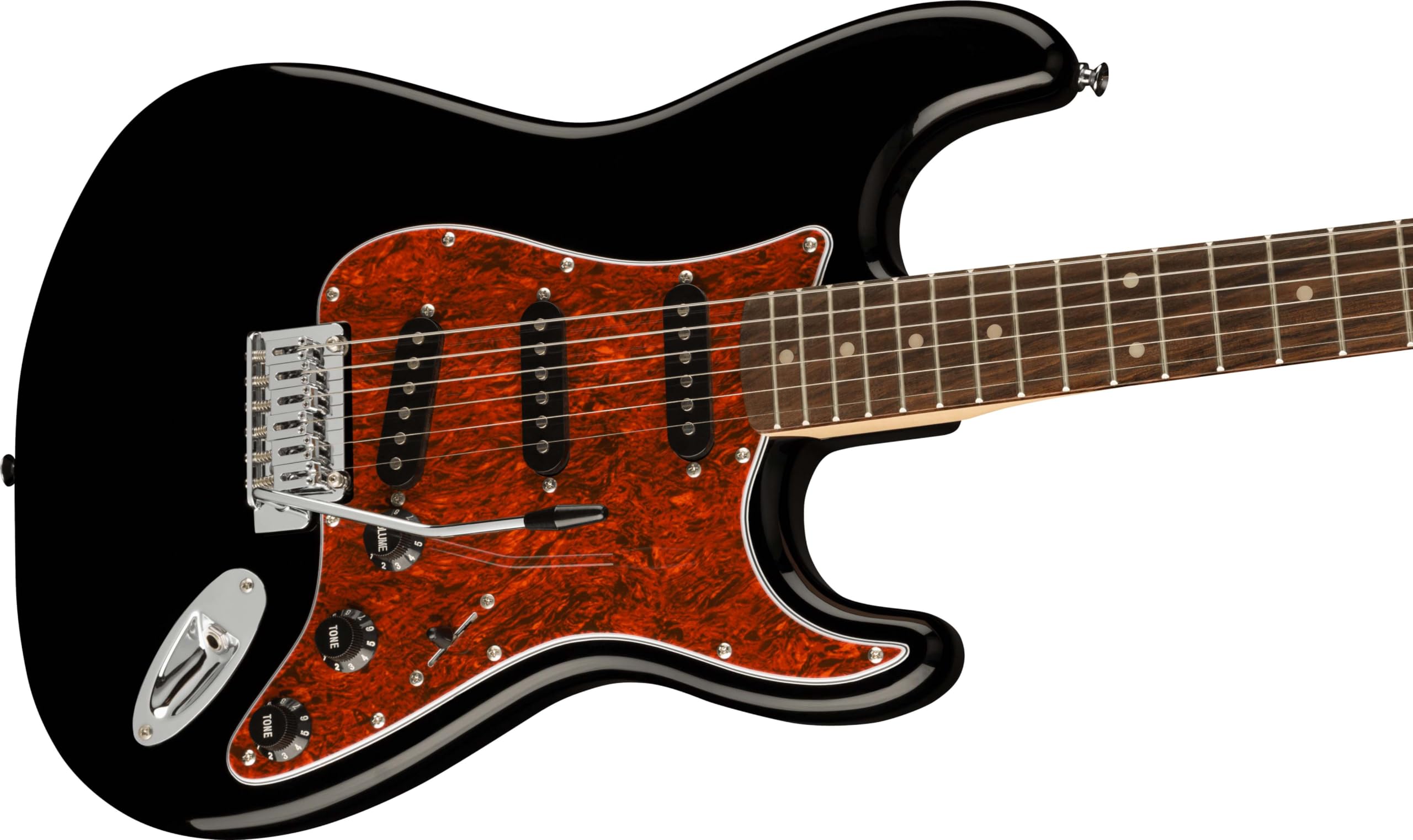 Fender Squier Affinity Stratocaster – Limited Edition Black, Tortoise Shell Pickguard
