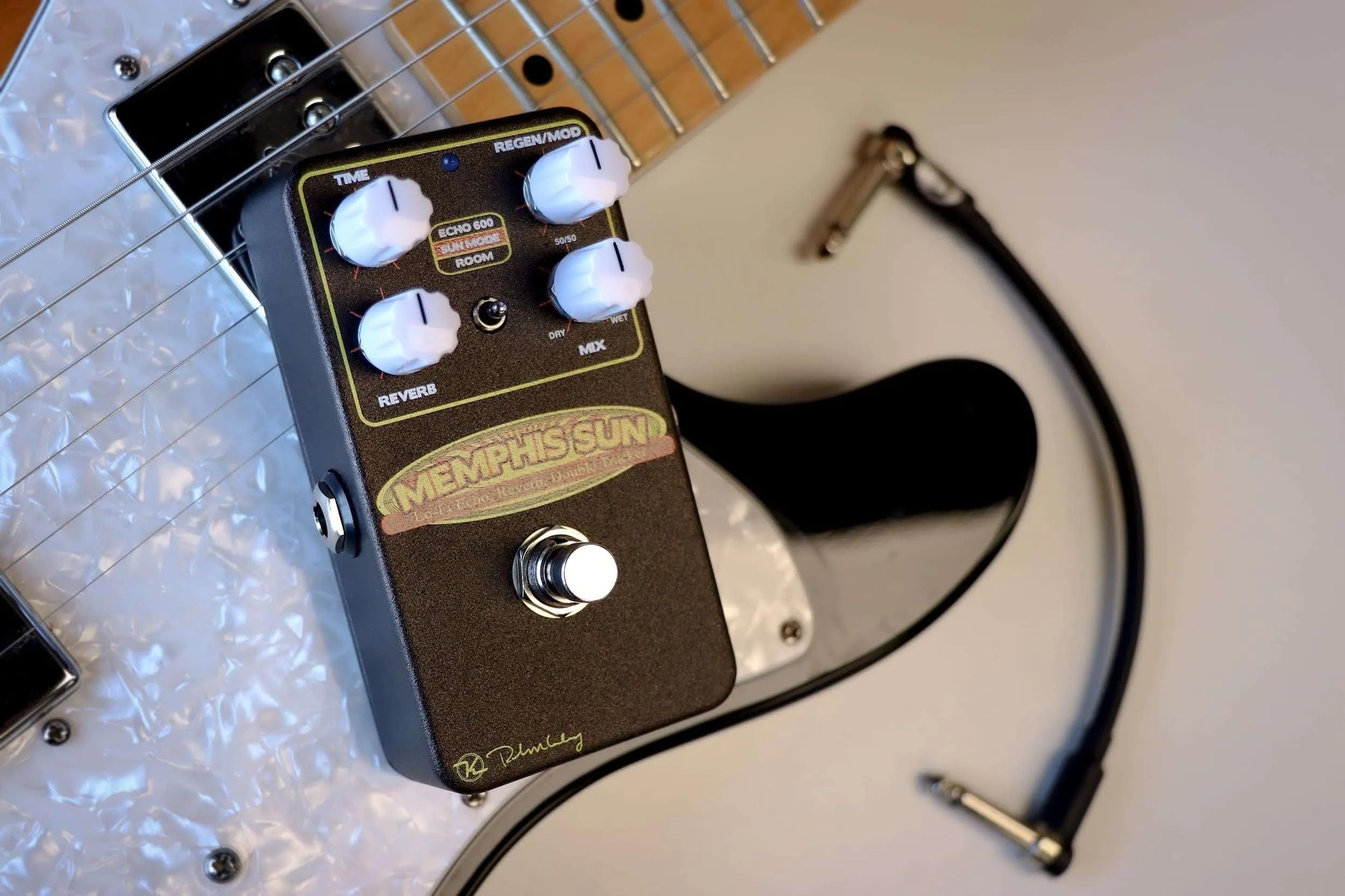 Keeley Memphis Sun Lo-Fi Reverb Echo Double-Tracker Pedal