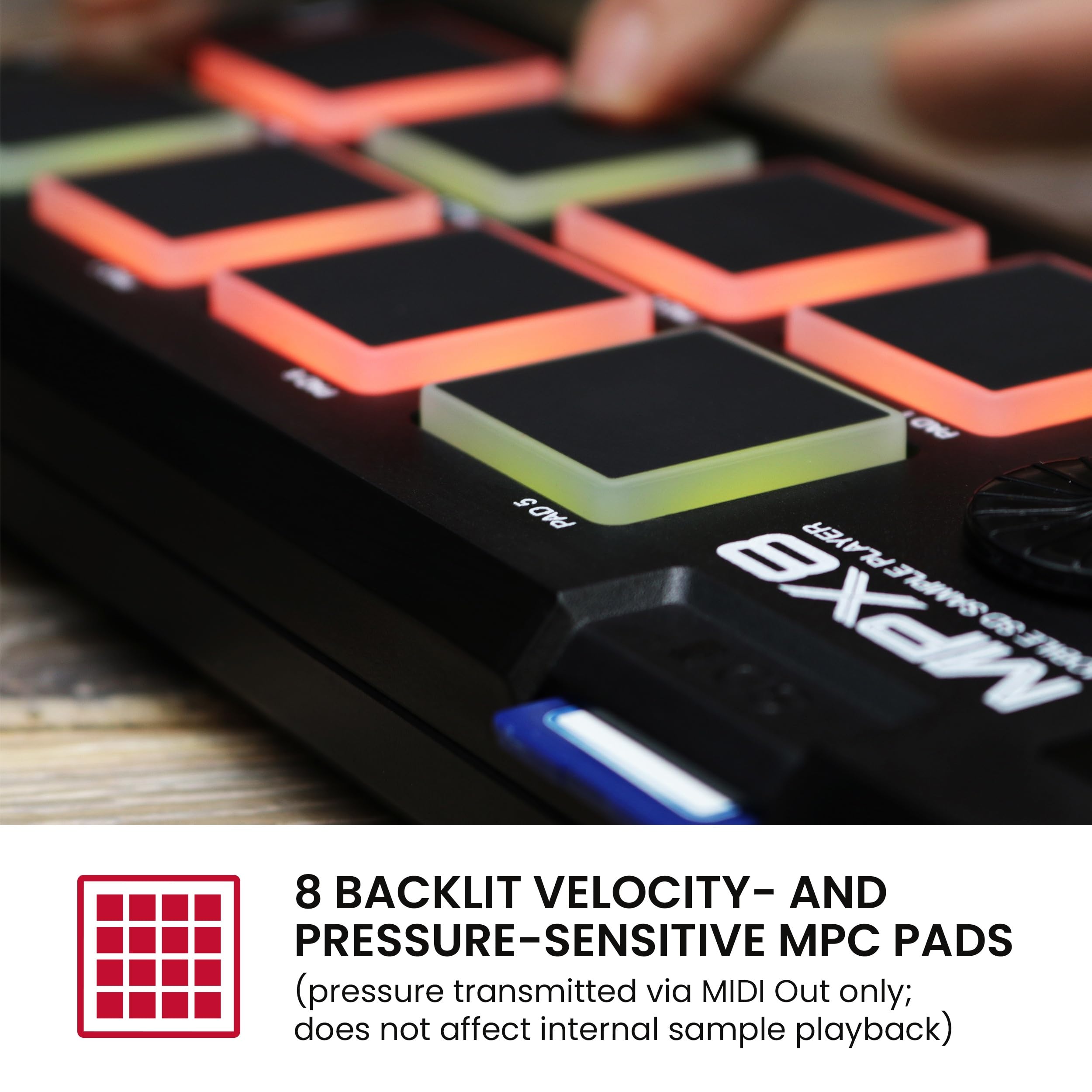 Akai Professional MPX8 USB MIDI Sample Pad Controller