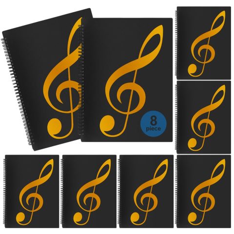 Sheet Music Folder, Sheet Music Holder (10 Pack)