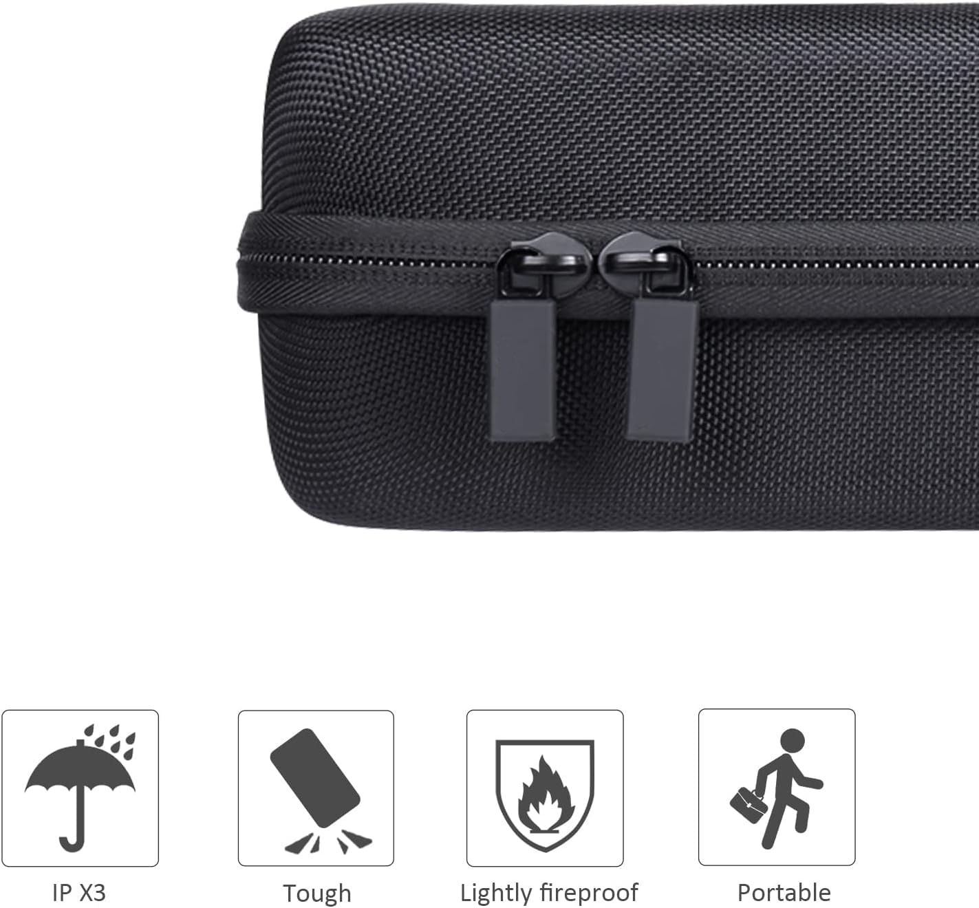 co2CREA Hard Case for Zoom H6studio 8-Track 32-Bit Float Handy Recorder