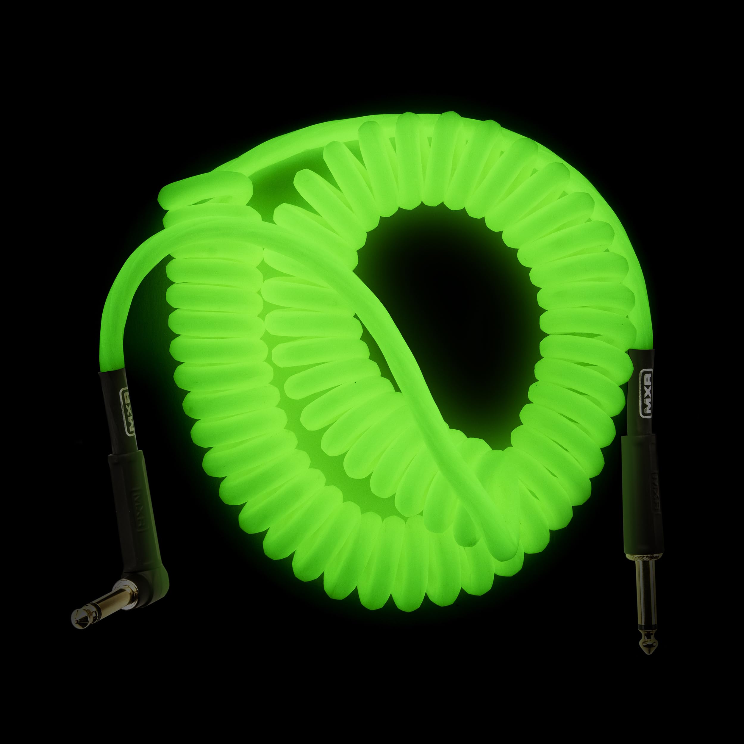 Jim Dunlop MXR® 15 ft Coil Cable Glo Right/Straight
