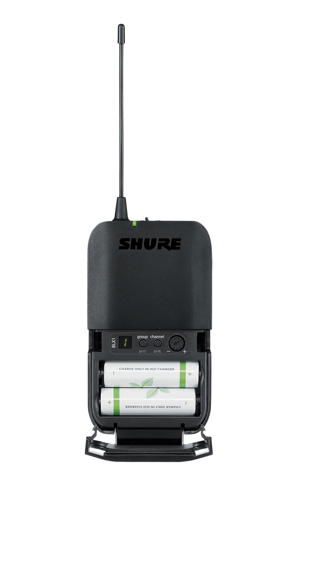 Shure BLX188/CVL Dual Lavalier Audio System H10 Band (542–572 MHz) – BLX88 Dual Receiver, (2) BLX1 Bodypacks & (2) CVL Cardioid Lavalier Mics, Up to 14 Hr Battery, 300 ft Range