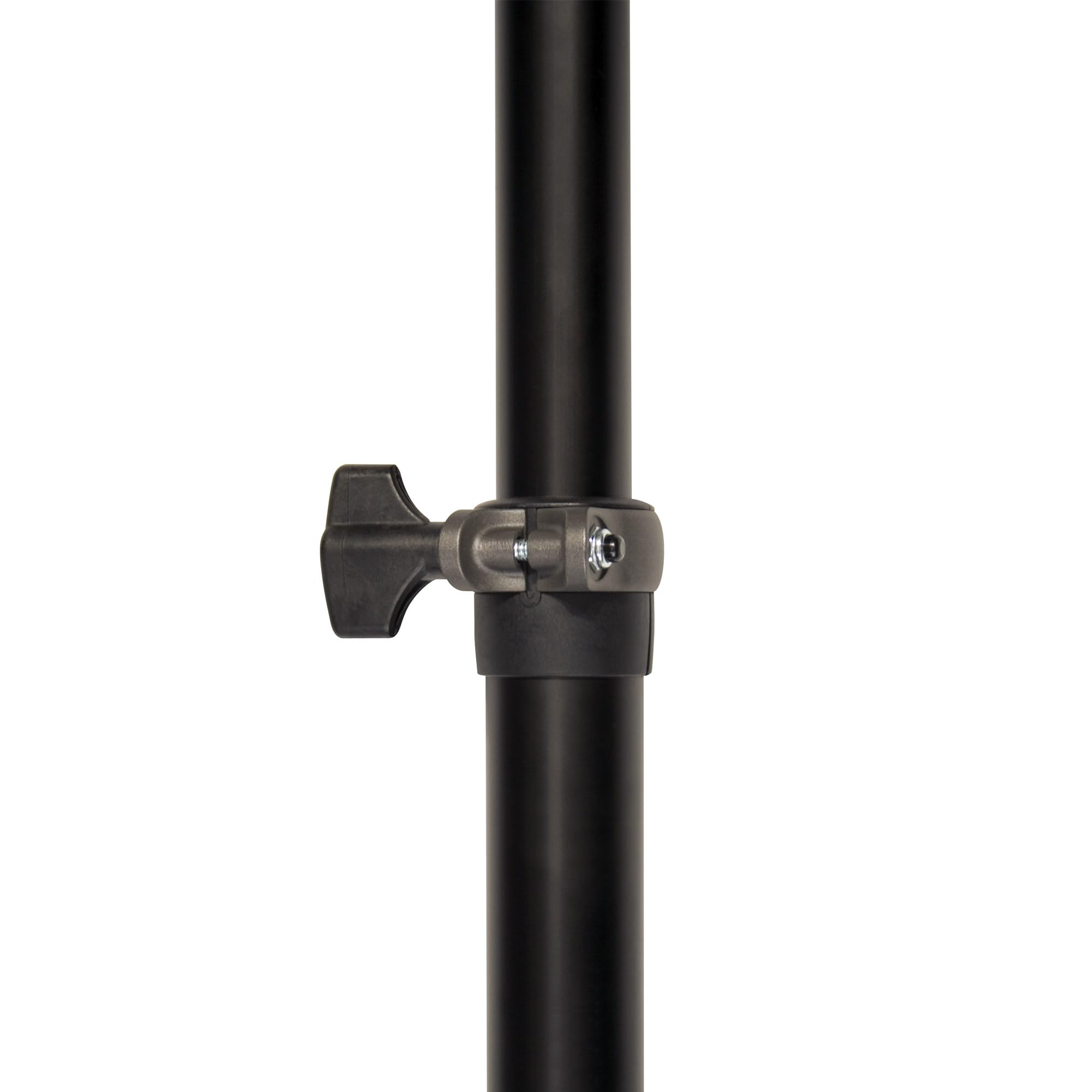 Ultimate Support TS-88B Original Series Aluminum Tripod Extra Tall Speaker Stand w/Integrated Speaker Adapter – Black