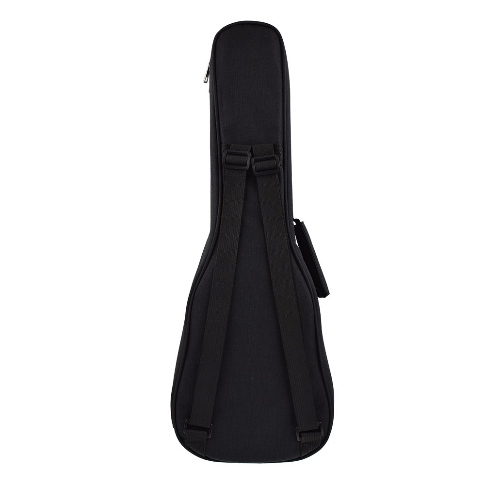 CLOUDMUSIC Ukulele Case Gig Bag, Tenor 26″ Black