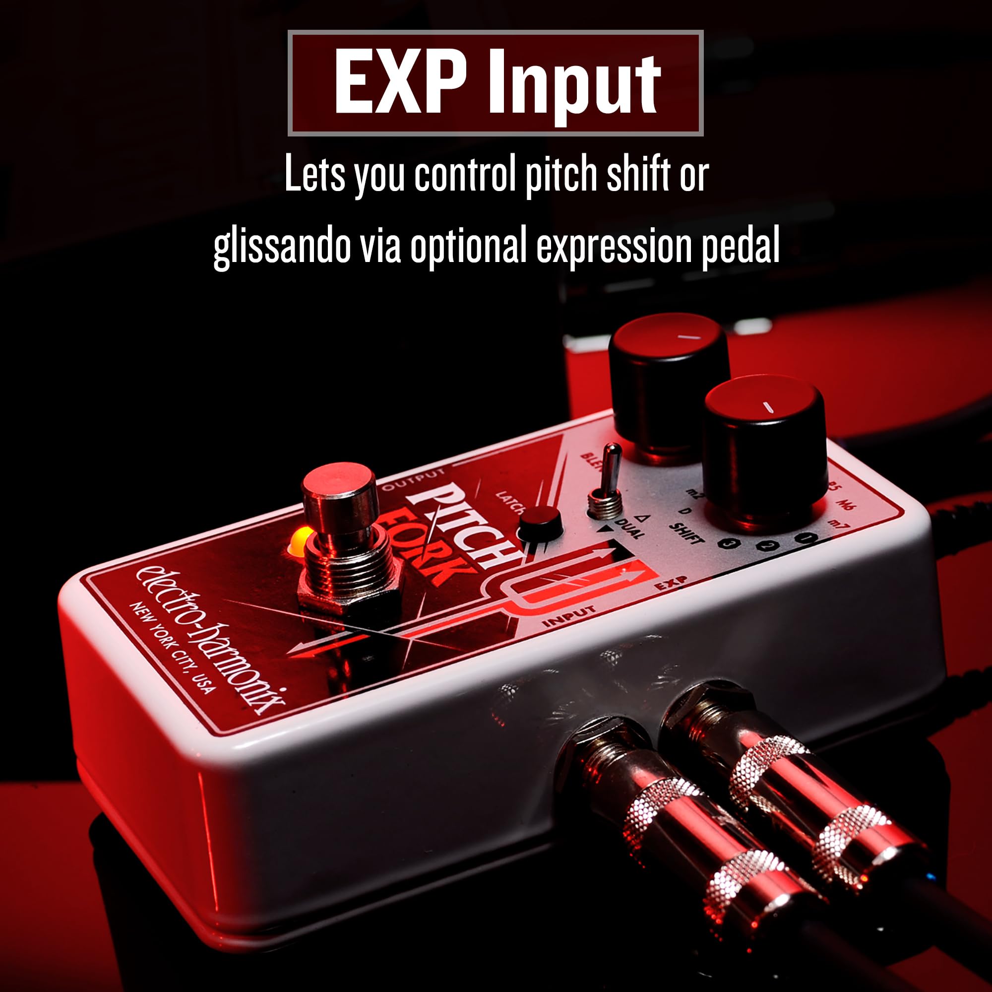 Electro-Harmonix Pitch Fork Polyphonic Pitch Shift Pedal