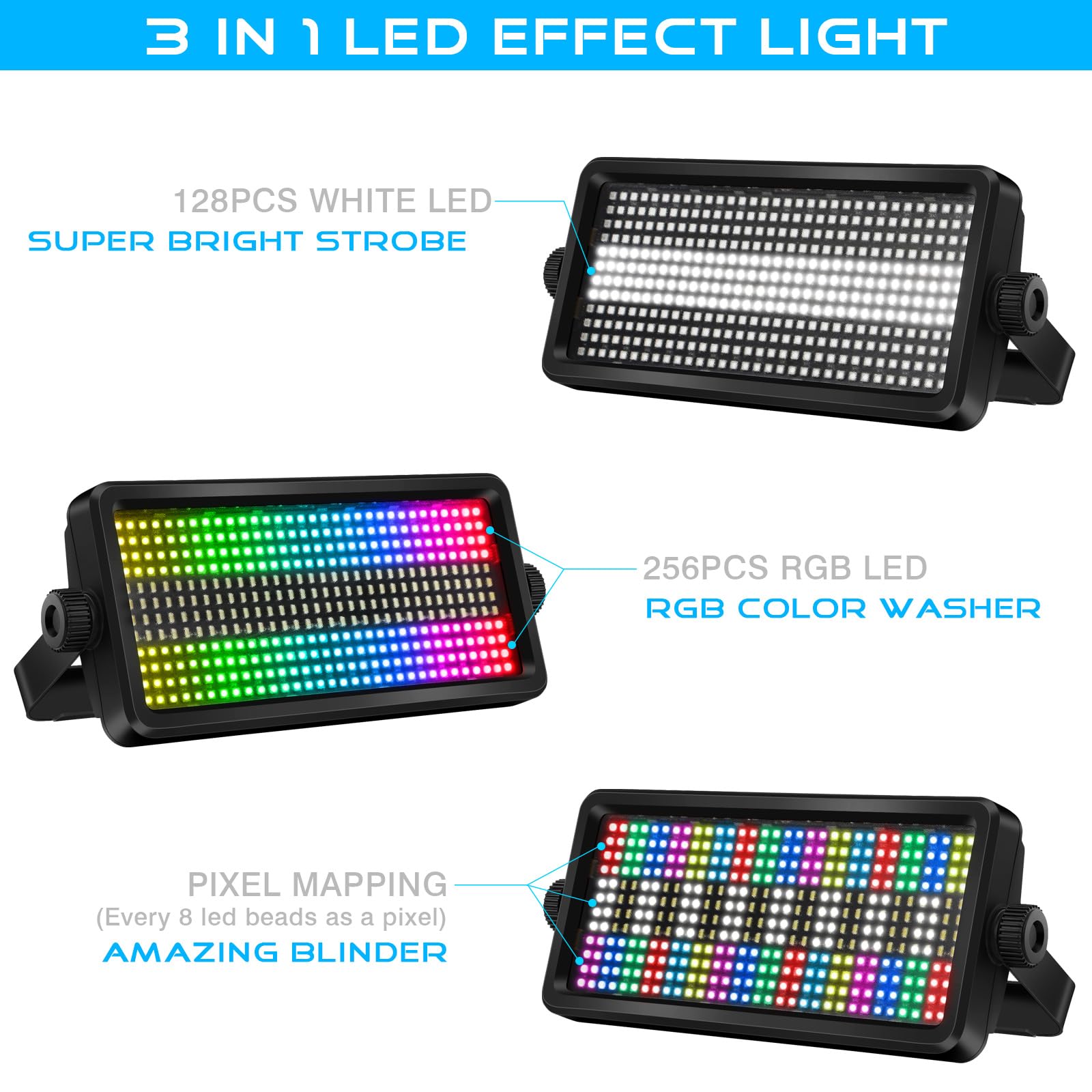LED Stage Strobe Effect Lights (14LEDs Stage Light)