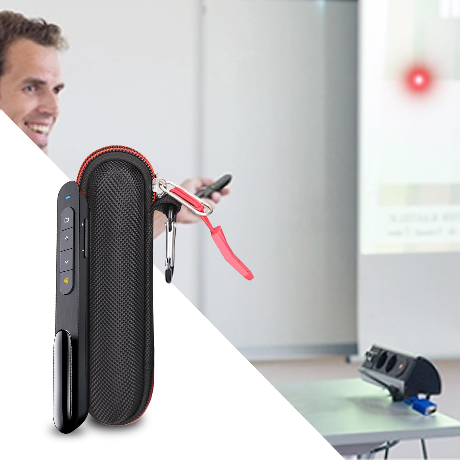 Tourmate Hard Portable Storage Case for DinoFire/DINOSTRIKE/NORWII N27 / N76 / KTPYRP/AMERTEER/Doosl/Restar/Inateck/Zoweetek Wireless Presenter Powerpoint Clicker Presentation Remote