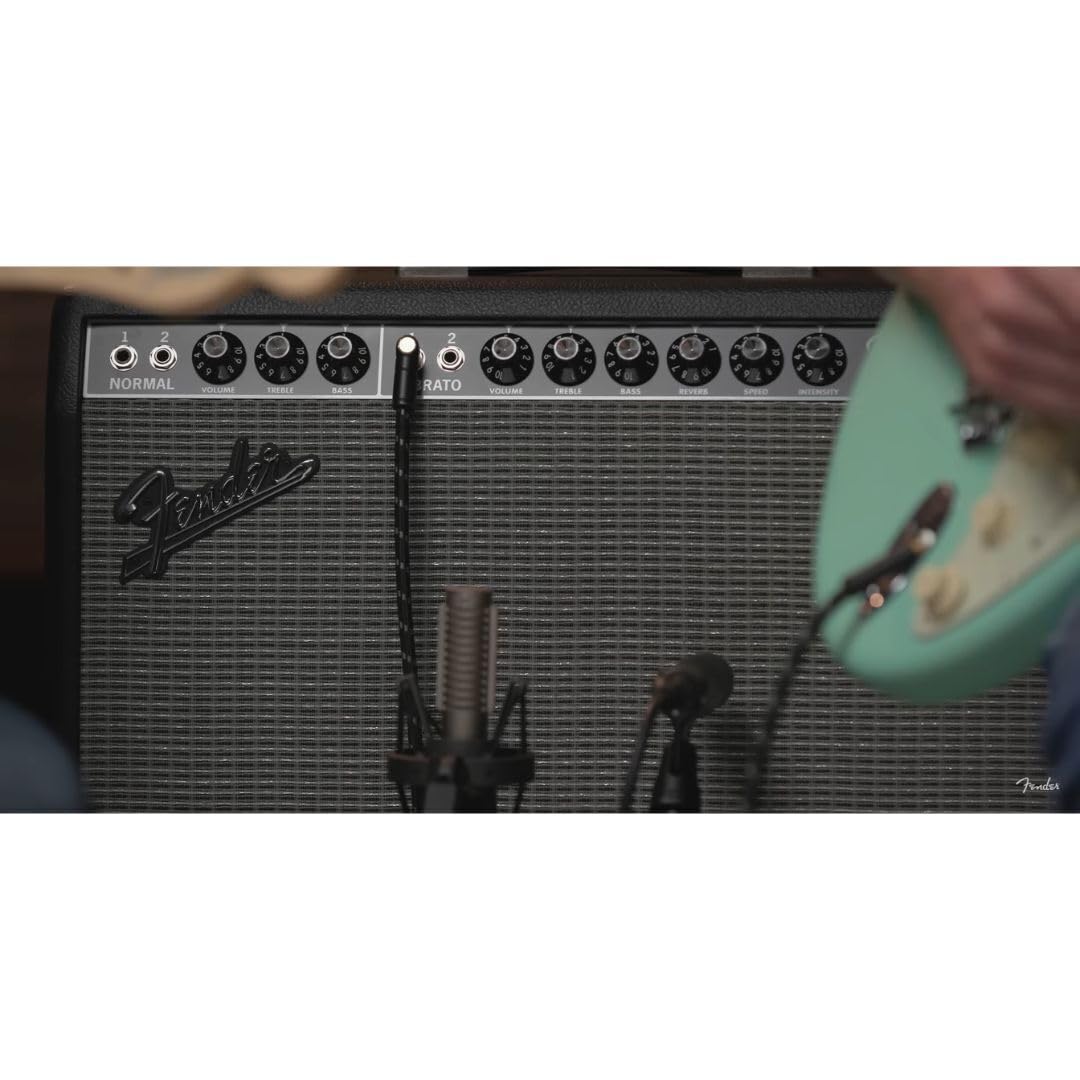 Fender 2274100000 Tone Master Deluxe Reverb Guitar Amplifier, Black, with 2-Year Warranty