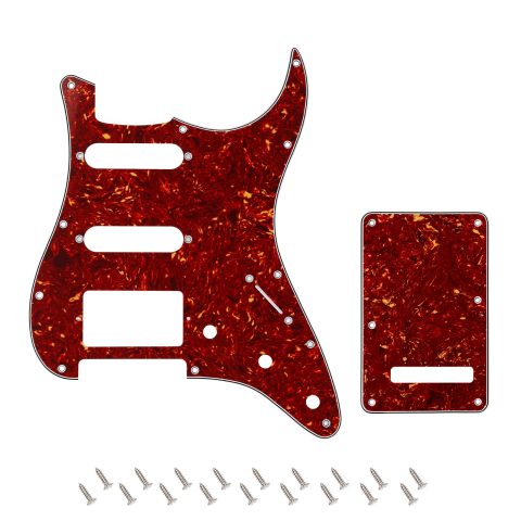 Banworks 4-Ply Electric Guitar HSS Pickguard & Backplate Tremolo Cover Set