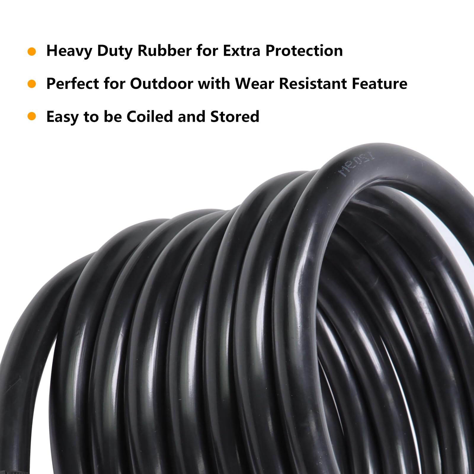 HBU 3 Feet Pack of 2 True 4 Conductor Speakon Cables – 4 Pole Speak-ON to SpeakON Cable – 12 AWG PA DJ Stage Amplifier to Cabinet Interconnect Wire with Twist Lock (3Ft, 2-Packs)