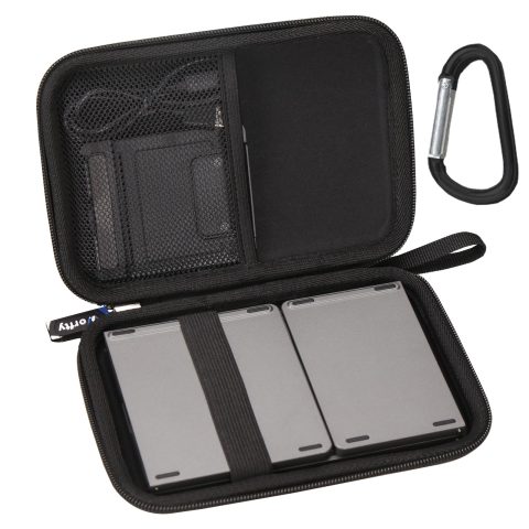 Hard Travel Carrying Case for Samsers Foldable Bluetooth Keyboard, Storage EVA Case Compatible with Samsers Touchpad Portable Wireless Keyboard KT03 (Case Only)