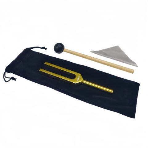 Miwayer Professional LA 852Hz​ Tuning Forks Golden for Healing, Medical, and Music – Multi-Frequency Tuning Fork Kit for Sound Therapy, Meditation, Chakra Balancing