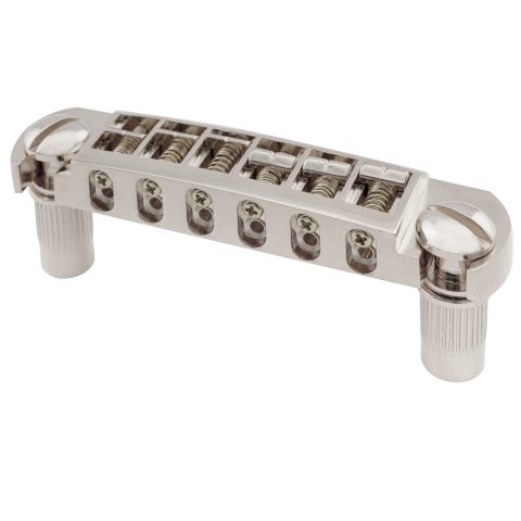 Musiclily Pro BW001 52.5mm Tune-o-matic Wraparound Bridge Tailpiece Nickel