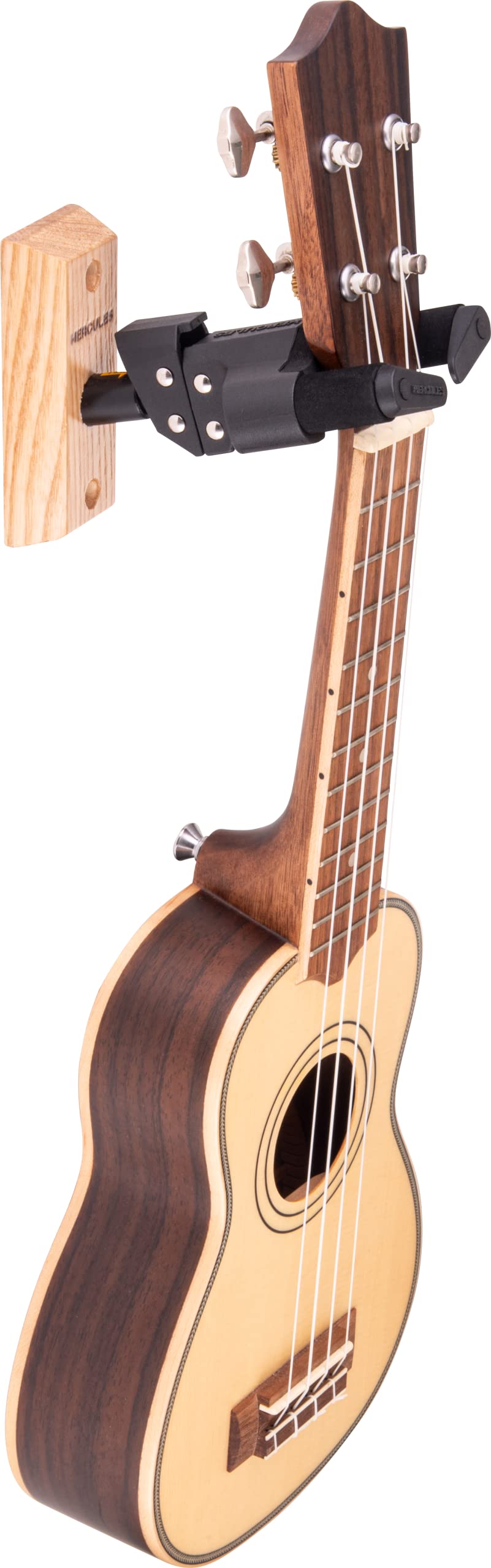 Hercules Stands USP10WB Auto Grip Ukulele Hanger – Wood Base